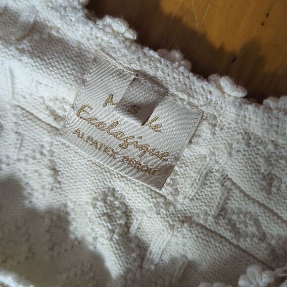 Cotton ruffle tank to made in Peru stretch knit - Picture 4 of 7